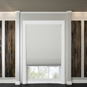 Cortinas <span class=keywords><strong>de</strong></span> papel <span class=keywords><strong>de</strong></span> poliéster con diseño vertical moderno Persianas y persianas-Embalaje personalizado Compatible con afiliados Precio más bajo directo - Product Image 2