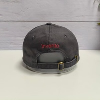 Gorra de Béisbol Personalizada al por Mayor, Bordada, de 6 Paneles, de Sarga de Algodón, de Perfil Bajo, Ajustable, Estilo Dad Hat