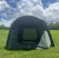 Offre Spéciale tente gonflable d'air de camping de toile de luxe de T/C portative pour l'usage de famille