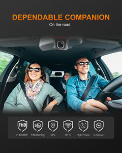 <span class=keywords><strong>Cam</strong></span>éra double cachée avant et arrière, Wi-Fi, mode stationnement, vision nocturne 170 <span class=keywords><strong>cam</strong></span>éra de tableau de bord double grand angle - Product Image 6