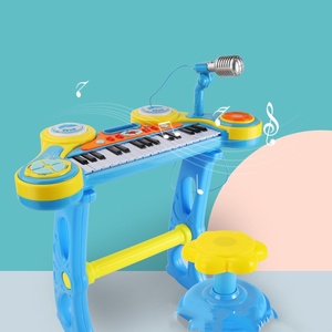 Venta al por Mayor de Juguetes Educativos para Niños, Teclado Electrónico de 31 Teclas, Piano, Instrumentos Musicales con Micrófono y Silla para Niños - Product Image 3