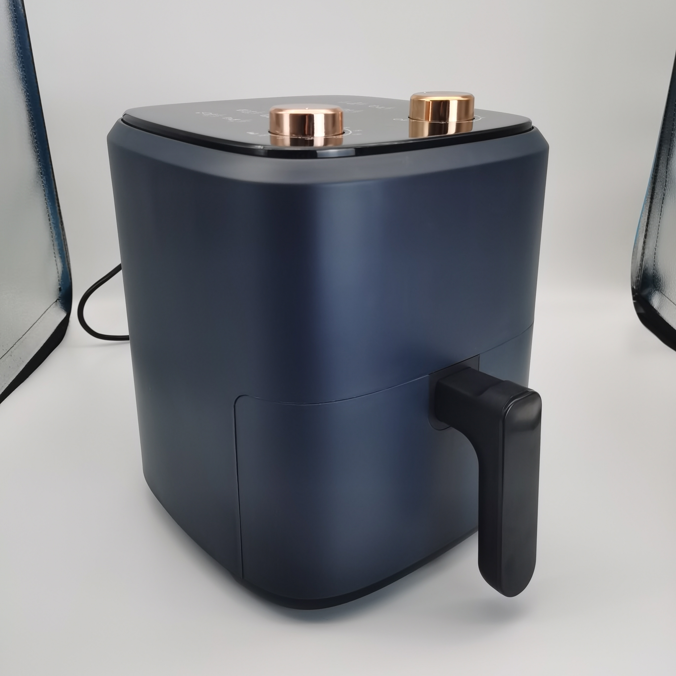 Оптовая Продажа Здоровые кухонные хозяйственные 5.5L таймер ручка управления воздушная фритюрница Smart воздуха фритюрница без масла