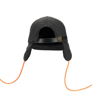 Casquette Snapback d'hiver en velours côtelé à 7 panneaux avec protection des oreilles TCAP Custom - Product Image 5