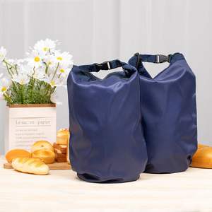 Fresh Waterproof <b>Freezer</b> Safe Portable Zippered Reusable Bread <b>Bag</b> to Keep Fresh with Silicone Liner - Product Image 5