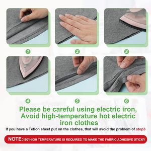 Cintas Adhesivas de Doble Cara de Alta Calidad, 23gsm, 100% PA, para Textiles, Cuero, Forro, Laminación de Ropa - Product Image 5