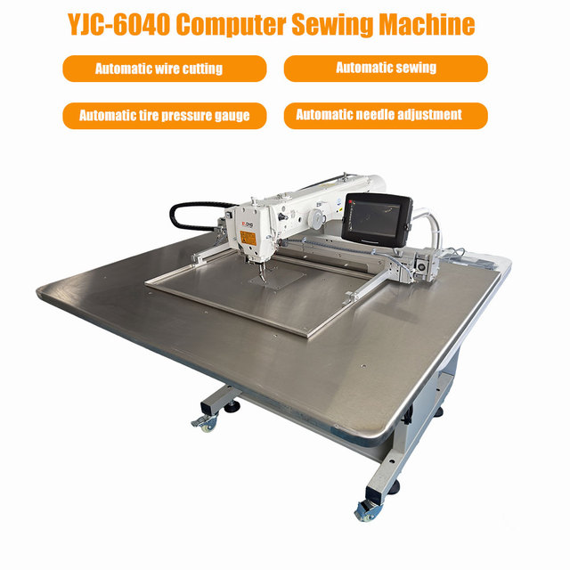 YJC-6040R New Single Needle Automatic Pattern Configuration Large Sewing Machine for Shoemaking