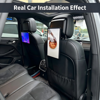 Tableta de Entretenimiento Universal de 12.5 Pulgadas para Reposacabezas de Asiento Trasero de Coche, Pantalla Táctil 2K de 6+128 GB, Android 13, Monitor para Reposacabezas de Coche