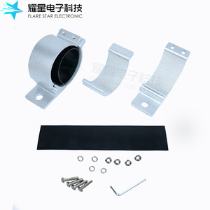 Soporte de abrazadera de tubo de 3 pulgadas Flare Star Electronic QX10 de aluminio para montaje de luces auxiliares en vehículos todoterreno - Product Image 3