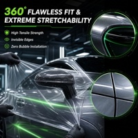 MOQ 1 rouleau 8,5 mil Film de protection transparent en TPU PPF avec revêtement hydrophobe de qualité supérieure pour voitures – Protection durable de la peinture automobile