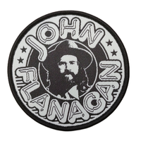 Directement de l'usine personnalisé haute qualité Logo texte tissé Denim Tpu Logo patchs avec Gel Patch patchs personnalisés