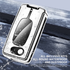 Portachiavi in Pelle Pieghevole Personalizzato con Logo Auto per <span class=keywords><strong>Citroen</strong></span> C2 <span class=keywords><strong>C3</strong></span> C4 C5 C6 C8 e Peugeot 107 207 307 - Product Image 3