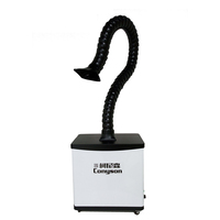 Purificateur de fumée avec filtre à air à 3 couches, extracteur de fumée pour marquage laser, ventilateurs d'évacuation, extracteur de fumée portable