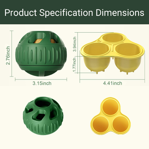 Juguete Interactivo Duradero para Perros, Pelota con Comida Congelada, Juguete Ecológico de Silicona de Grado Alimenticio para Masticar y Lamer para Perros Grandes - Product Image 2