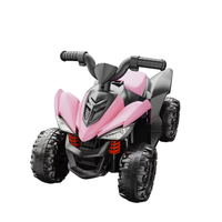 Quad électrique à quatre roues unisexe pour enfants de 2 à 6 ans, jouet à piles télécommandé en plastique