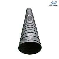 Conduit d'air à isolation thermique haute température de 8''200mm Conduit de ventilation à isolation thermique haute température