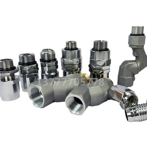 Tuyau de distribution de carburant rotatif universel de 6/1 pouces avec rotule à 360 degrés, accessoires - Product Image 2