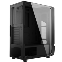 Vente en gros de boîtiers latéraux transparents en acrylique MSI PAG SHIELD 100L édition spéciale AMD, compatibles avec les cartes mères ATX, prenant en charge 7 ventilateurs pour PC