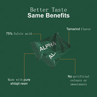 Gummies Alpha Shilajit Énergie Instantanée 4000mg Shilajit de l'Himalaya Sans Sucre Végétarien pour Hommes 60 Gummies – Vente Chaude OEM