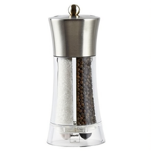 Macina sale (8x19cm) 2 in 1 Dual Big Cromo spazzolato 8310 - Product Image 2