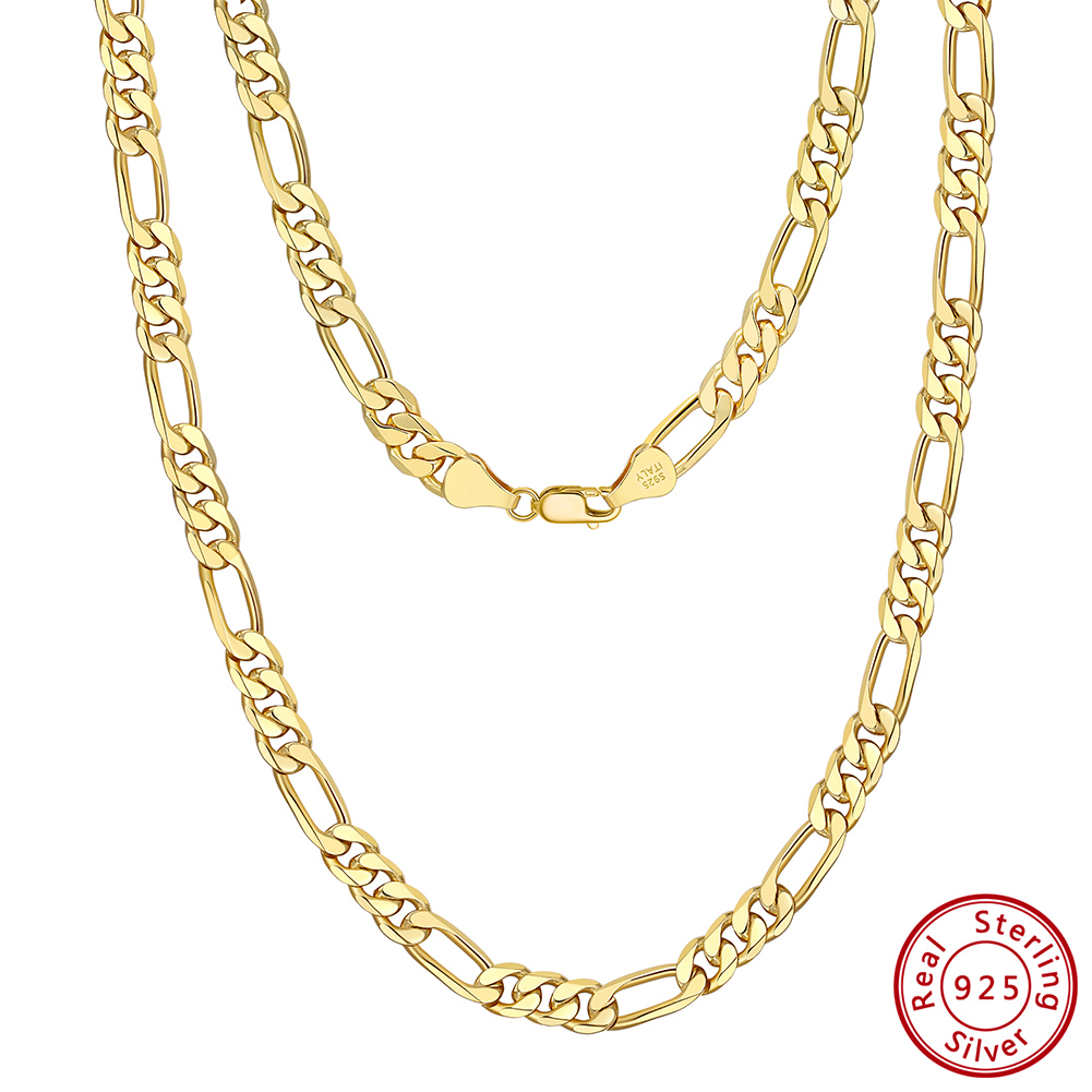 RINNTIN SC34-7 Men's Thick Chain Hiphop Jewelry - 18K Gold