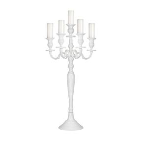 Wedding Decoration Pillar Metal Iron Scroll Design Luxury Candelabra Floor Standing Metal <b>Tall</b> Iron <b>Candle</b> <b>Holder</b> - Product Image 1