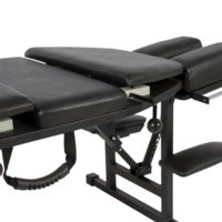 Lit chiropratique à réglage en hauteur pour thérapie d'usine Table de chiropratique pliante portable Table d'hôpital de chute chiropratique