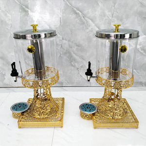 Dispensador de Bebidas Comercial de Acero Inoxidable Dorado de 8L, Nuevo Diseño, para Jugos, Hoteles, Catering, Cerveza y Otras Bebidas, para Uso en el Hogar y la Oficina - Product Image 3