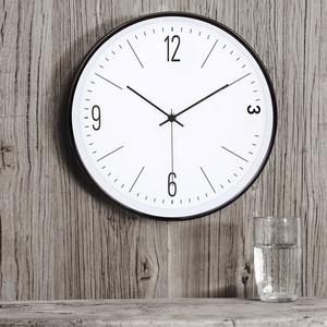 Japanese Quartz <strong>Wall</strong> <strong>Clock</strong> for Living Room &amp; Study Room Mute Movement Round <strong>clock</strong> <strong>wall</strong> - Product Image 3