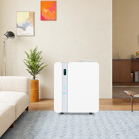 Diffuseur d'aromathérapie en métal personnalisé de grande capacité 1000 ml, 5000-8000 m, pour usage hôtelier, contrôlé par application, avec système HVAC intelligent et écran LCD