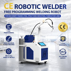 CE-zertifizierter Roboter-Schweißer mit Freier Programmierung für Maschinenrahmen, Stahlkonstruktionen und Industrielle Fertigungslinien - Product Image 1
