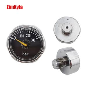 Manómetros de Presión de Aire Mini Micro 1/8BSPP, 250 bar/300 bar/350 bar, Hechos de Latón Resistente - Product Image 5