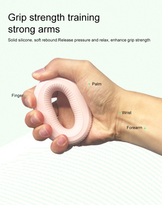 แหวนซิลิโคนหลากสีแบบใหม่สำหรับฝึกความแข็งแรงของมือและนิ้วมือ เพิ่มพลังกล้ามเนื้อ - Product Image 3