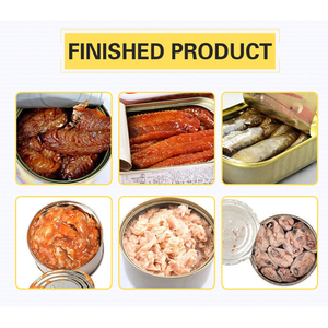 Aicn tự động đóng hộp cá ngừ biển SARDiNE chế biến cá Dây chuyền sản xuất máy - Product Image 6