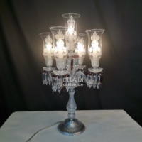 Lampes de salon Lampes de table en cristal Lampes de table en cristal turques décoratives pour la maison