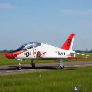 Nouveau Modèle Amélioré d'Avion à Réaction à Aile Fixe en Matériaux Composites T-45 Goshawk, Modèle de Simulation d'Avion d'Entraînement pour Porte-avions - Product Image 1