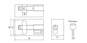 高セキュリティ盗難防止ステンレス鋼南京錠、硬化ソリッドスチールチェーン、磨き仕上げ、鍵で開錠、防水機能付き - Product Image 2