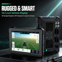 Nouvelle tablette robuste Android 4G pour véhicule de 10,1 pouces, 1000 nits, lisible en plein soleil, étanche IP67, GNSS de précision RTK, CANBus, agriculture