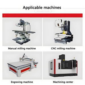 Chi phí thấp hiệu quả Nano Composite tráng hai lưỡi bóng phay Cutter cho S136 và thép công cụ - Product Image 6