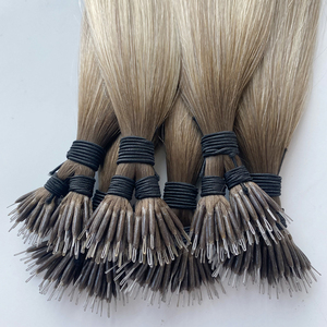 2025海逸厂家批发优质易安装双拉金属纳米环角蛋白粘合接发 - Product Image 2