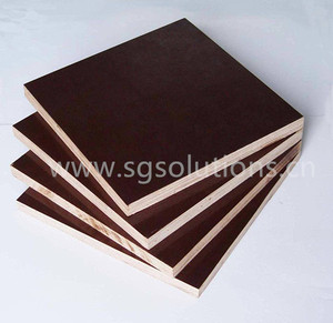 Nhà Máy bán hàng 12mm 15mm <span class=keywords><strong>18mm</strong></span> đen biển shuttering phim phải đối mặt với chất lượng cao 4x8 <span class=keywords><strong>Poplar</strong></span> ván ép ban cho ván khuôn xây dựng - Product Image 2