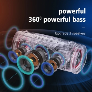 Altavoz Zealot S39 Potente de 60W, Altavoz Bluetooth para Exteriores de Alta Calidad con Subwoofer, Altavoz Inalámbrico Portátil Mini con IPX5 - Product Image 6