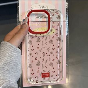เคสโทรศัพท์ซิลิโคนลายดอกไม้แบบด้าน สำหรับ iPhone 11, iPhone 15, 13, 16, 12, 14 Pro Max, XR, XS, X, 7, 8, SE เคสนิ่มลายดอกไม้กันกระแทก - Product Image 3