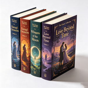 Impression de livres reliés OEM, collection de bandes dessinées, couverture brillante, publication de romans graphiques, couverture et pages intérieures personnalisées - Product Image 1
