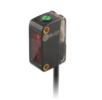 ELCO OS10S-AKL350CN6 Sensor Fotolistrik Refleksi Difus Persegi Pemasangan Permukaan Penekanan Latar Belakang 0-350mm Dapat Disesuaikan