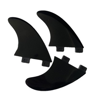Ailerons de surf FCS, ensemble gauche, centre, droit, 3 pièces, matériau PP, utilisation en eaux océaniques - Product Image 4