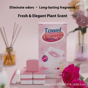 พิเศษ de-yowing ตัวแทนฟื้นฟูผ้าเช็ดตัวเม็ดฟู่กำจัดกลิ่นฝืดเหลือง - Product Image 3