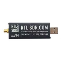 Récepteur radio logiciel original RTL-SDR Blog V4 R820T2 amélioré R860T TCXO HF alimenté par USB en métal