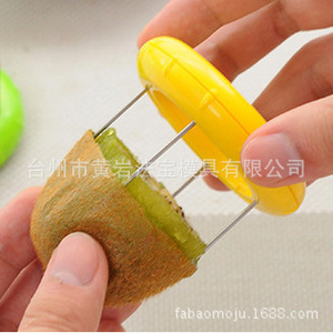 Moule en plastique pour éplucher les kiwis, multi-cavités, semi-fixe, pour extracteur de pulpe de fruits, outil de cuisine - Product Image 3