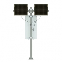 Pantalla Led YUYI, pantalla de poste de luz Solar, solución llave en mano de tipo F3-standard, pantalla LED de ahorro de energía de almacenamiento óptico para exteriores