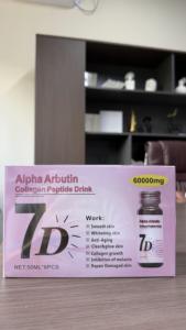 <span class=keywords><strong>Complexe</strong></span> de peptides liquides oraux antioxydants au collagène 7D et à l'alpha-arbutine pour le blanchiment, l'anti-âge et la réparation de la peau - Product Image 3